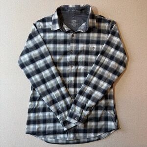 Kuhl The Independent Flannel Men’s Small Hollowcore Shirt Ombre Plaid Style 7212